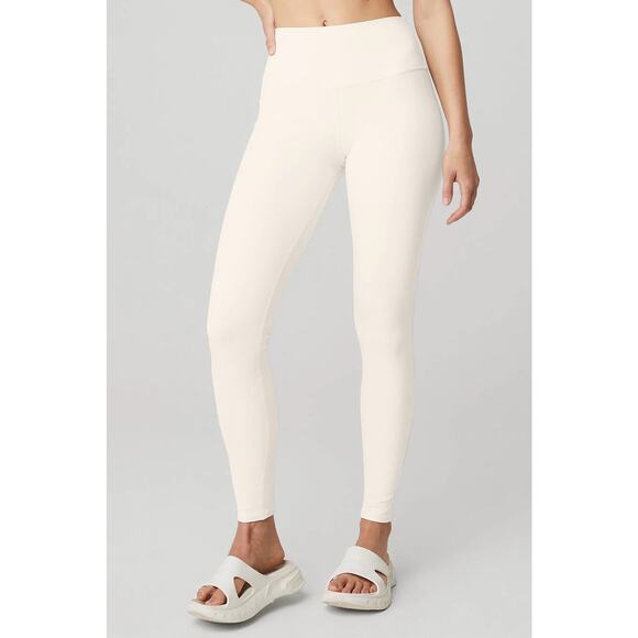 ALO Yoga Pants - ALO Yoga High-Waist Leggings in Cream